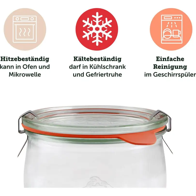 Einmachglas Weck