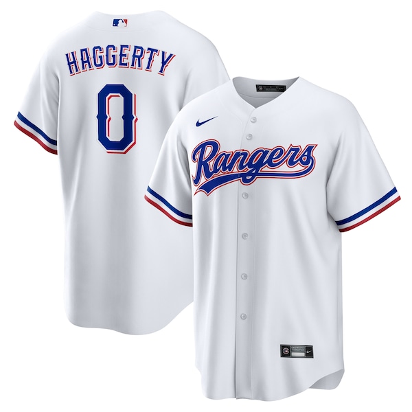 Sam Haggerty Texas Rangers Nike Home Replica Jersey - White