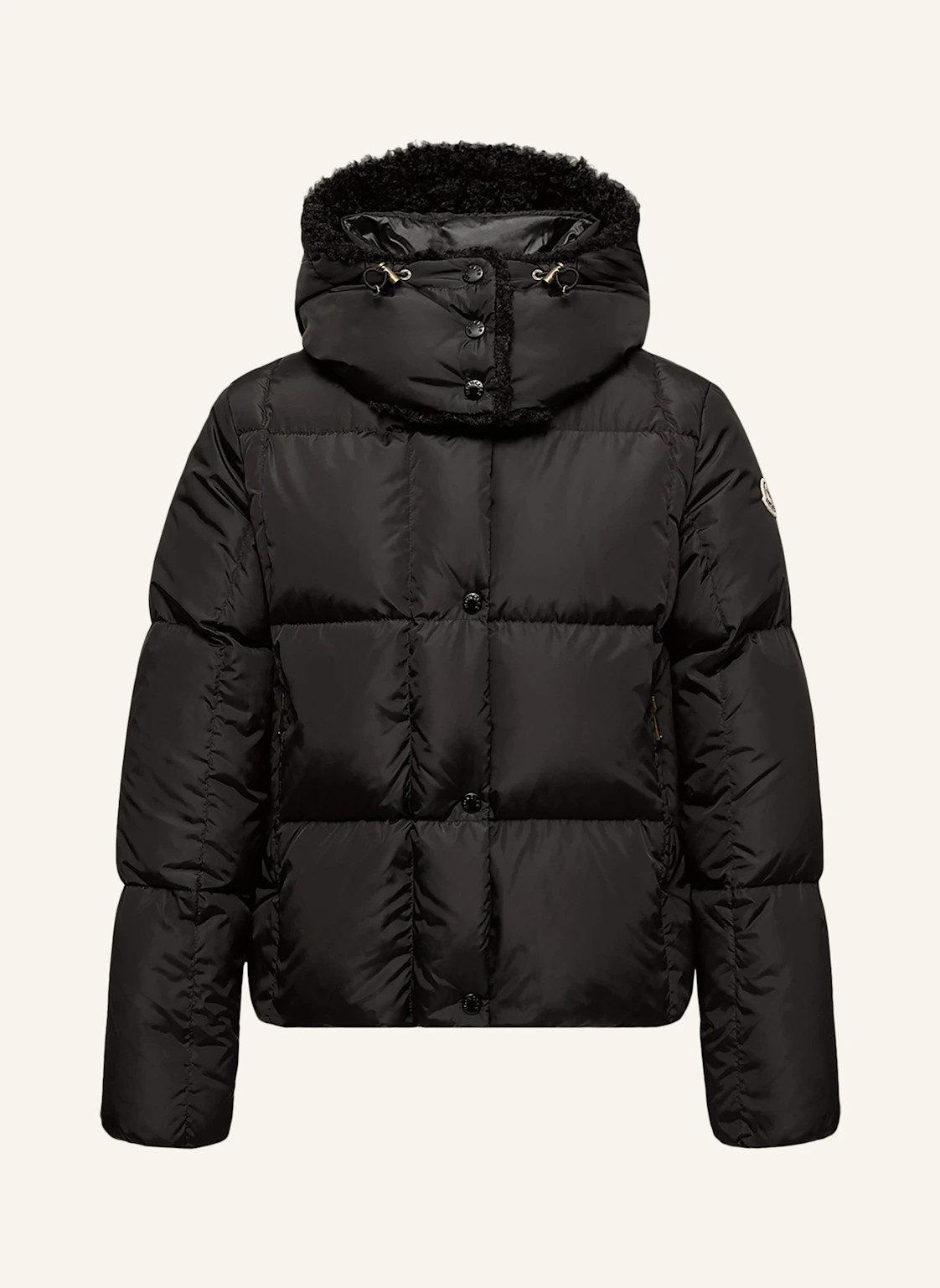 MONCLER Daunenjacke CASTELNOU mit Teddyfell