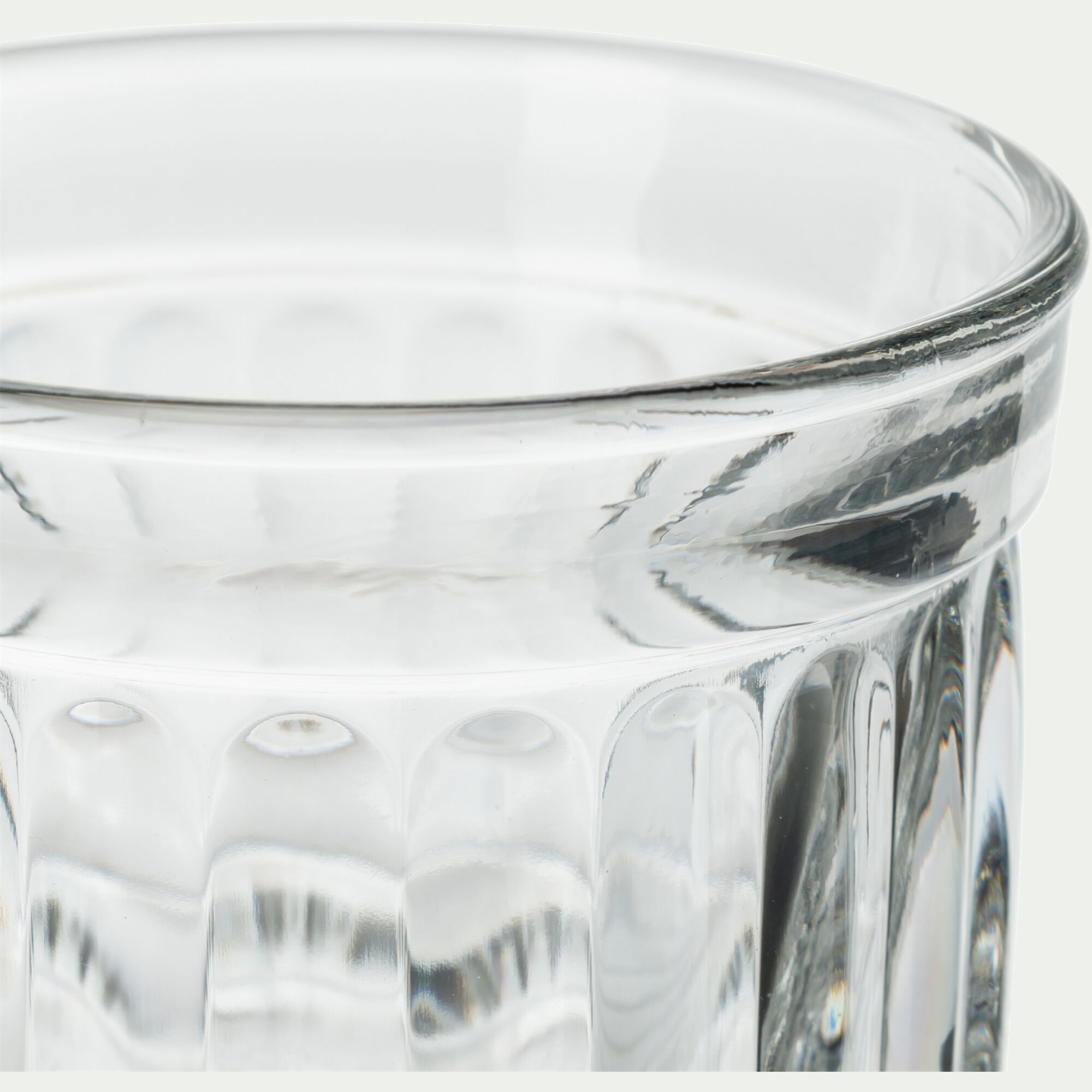SOLIDA - Verrine en verre D9,5cm - transparent
