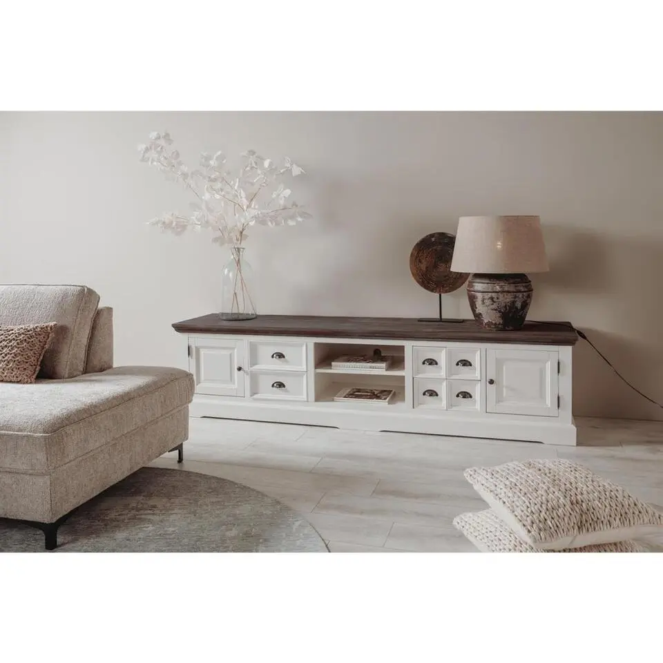 Tower Living - Fleur tv-meubel - 220 cm - wit