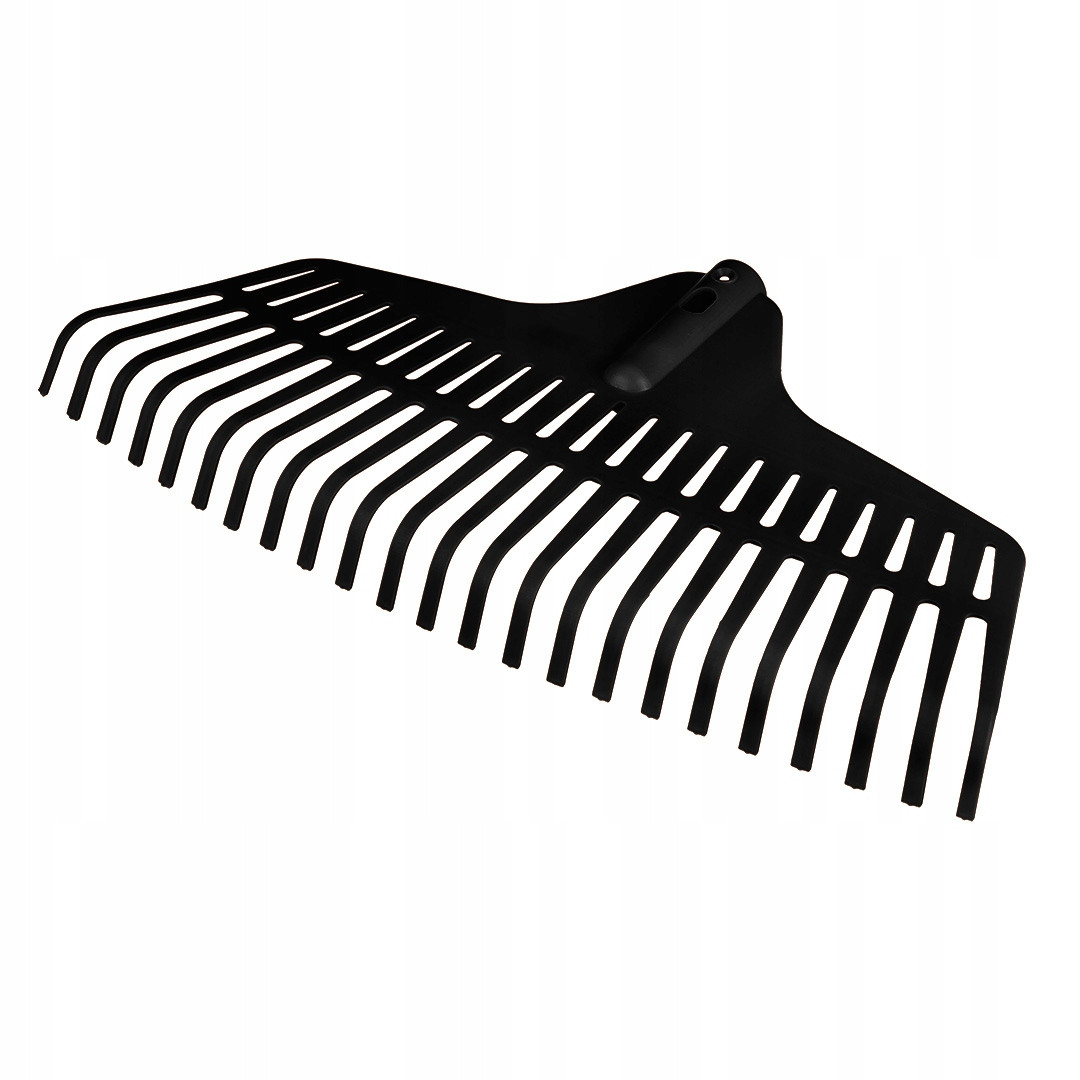 Grabie ogrodowe do liści trawy 46 x 24cm czarne VERTO 15G086