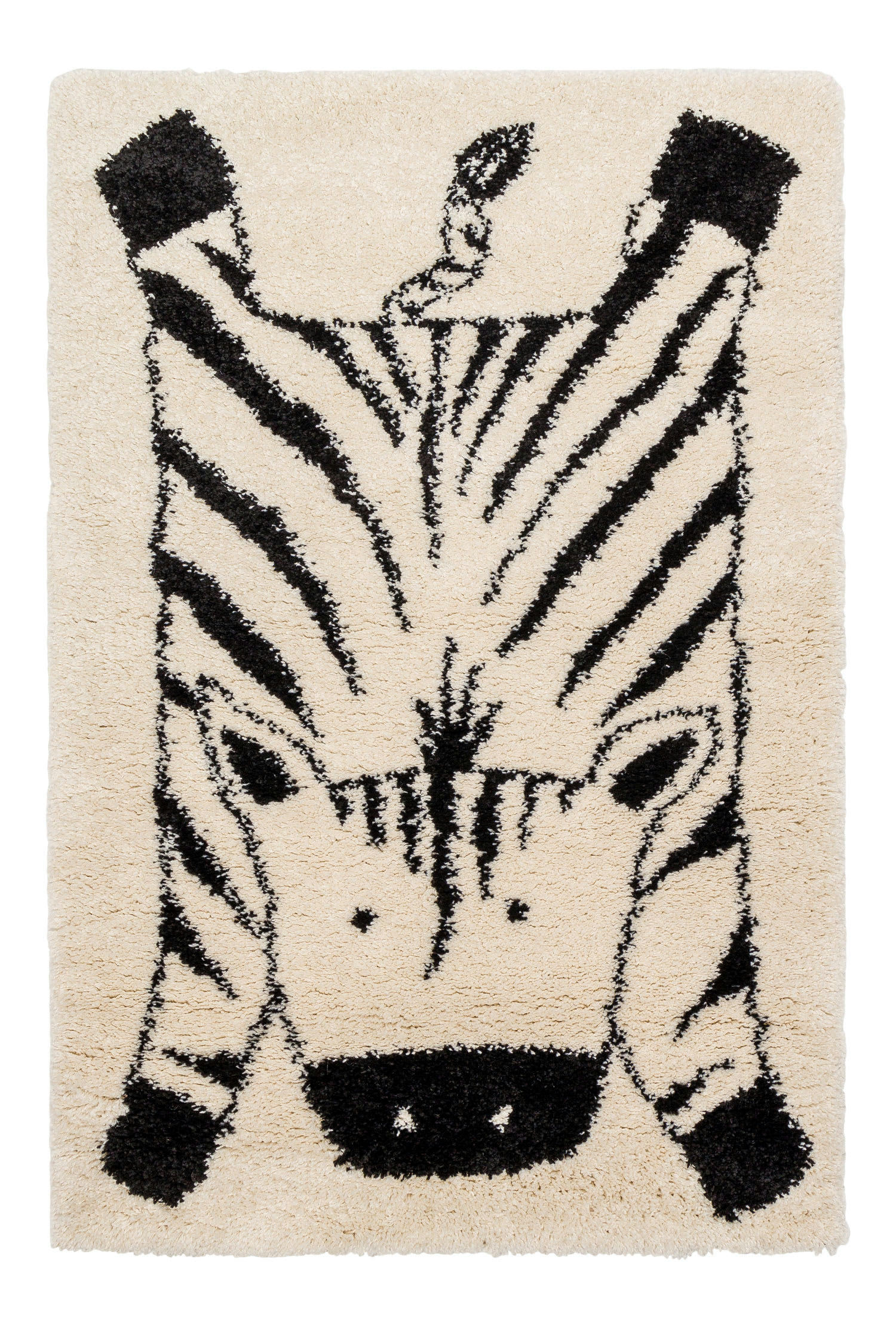 ZEBRA - Tapis enfant petit zebre ultra-confort 80x150, OEKO-TEX®