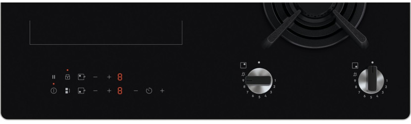 Płyta gazowo-indukcyjna Electrolux KDI641723K