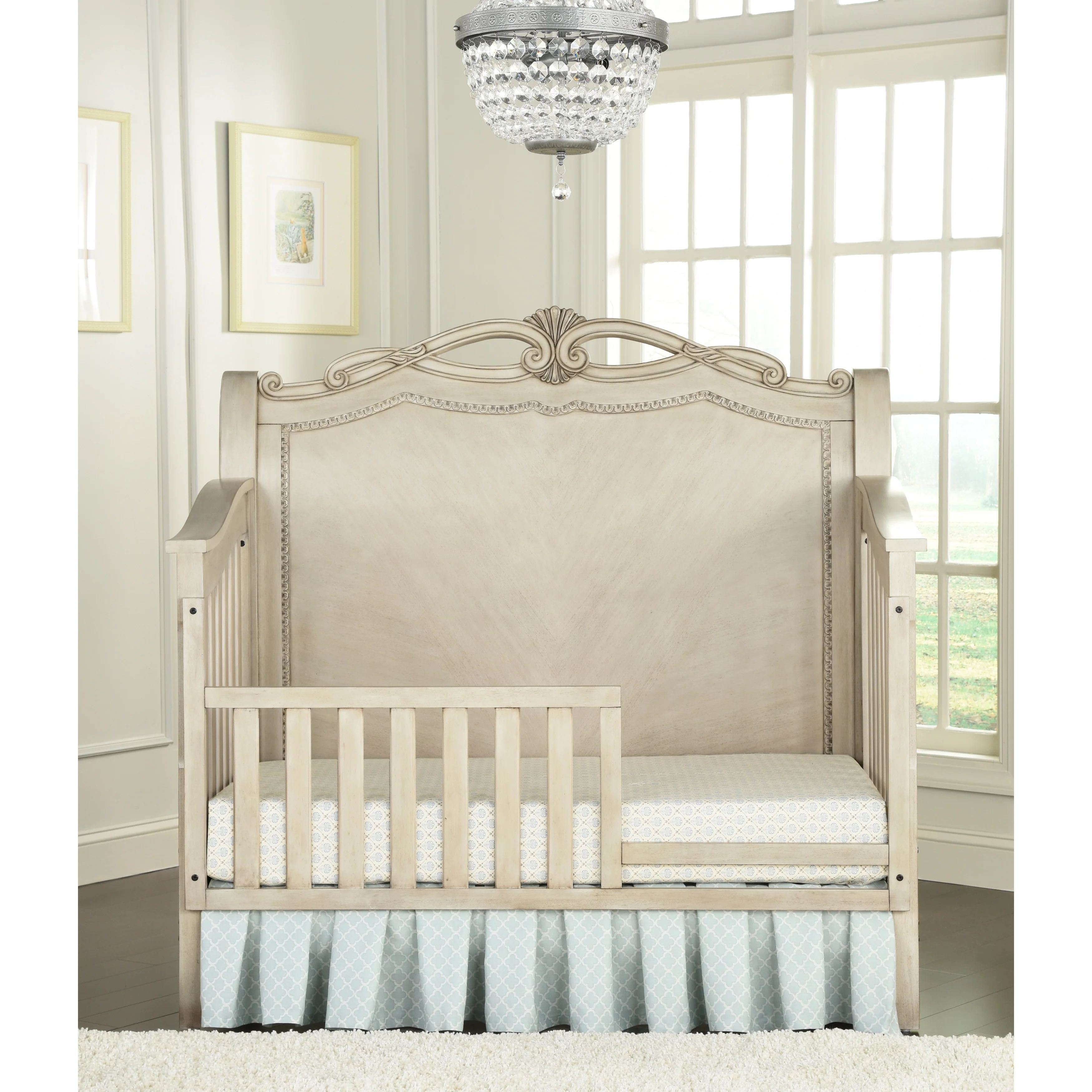 Kingsley Wessex 4-in-1 Convertible Crib Seashell