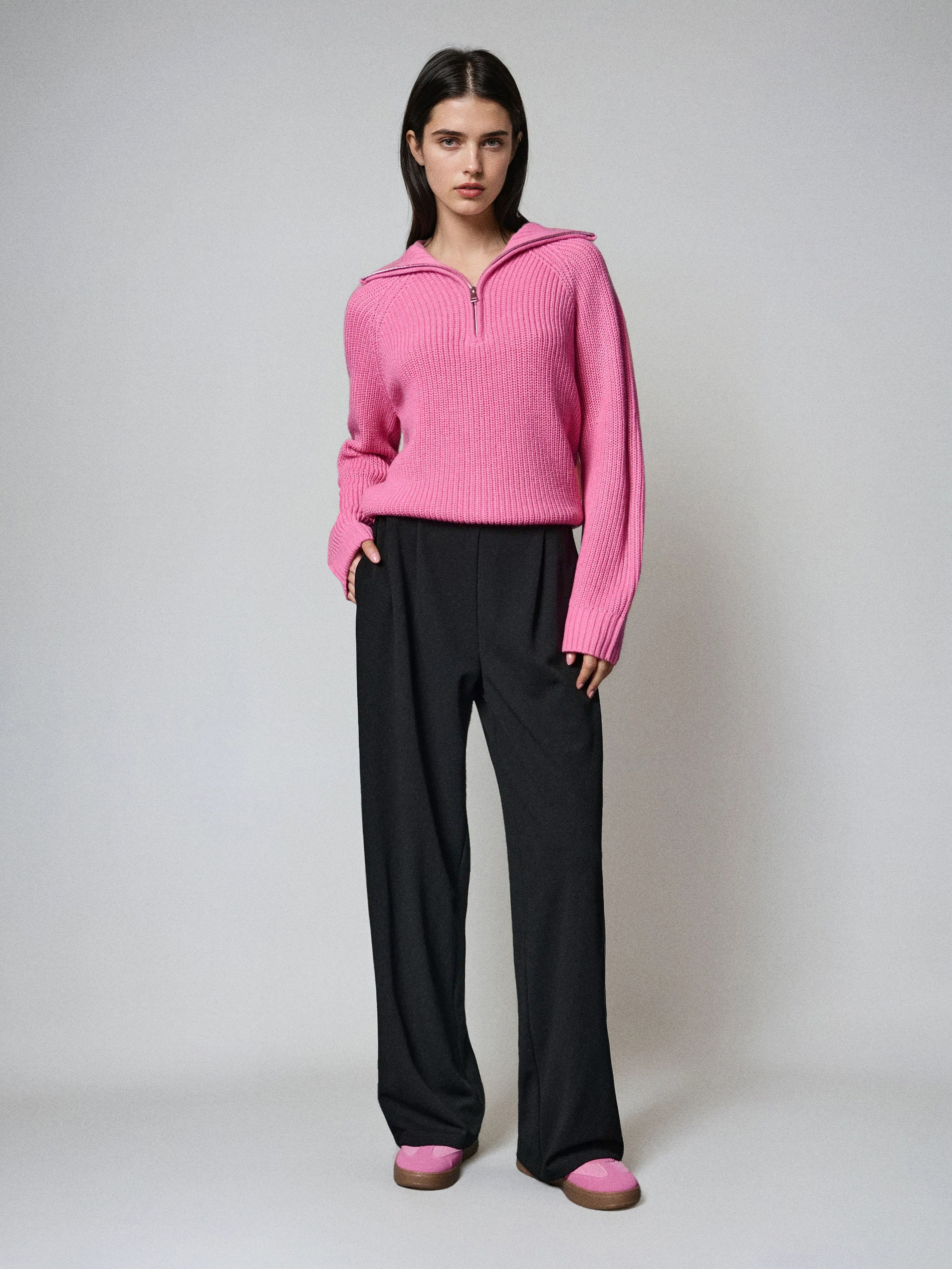 Spodnie wide leg