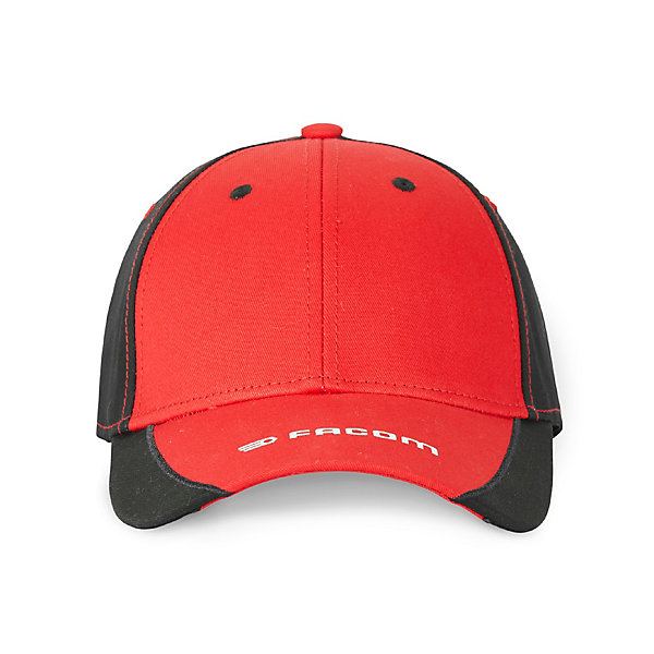 Casquette de protection Facom FX/0/1/CAS/REF rouge et noir ajustable