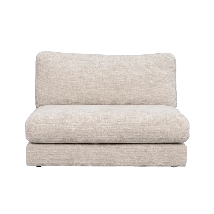 Rowico Home Duncan Modulair Bankelement voor Zitbank - Lichtgrijs Beige