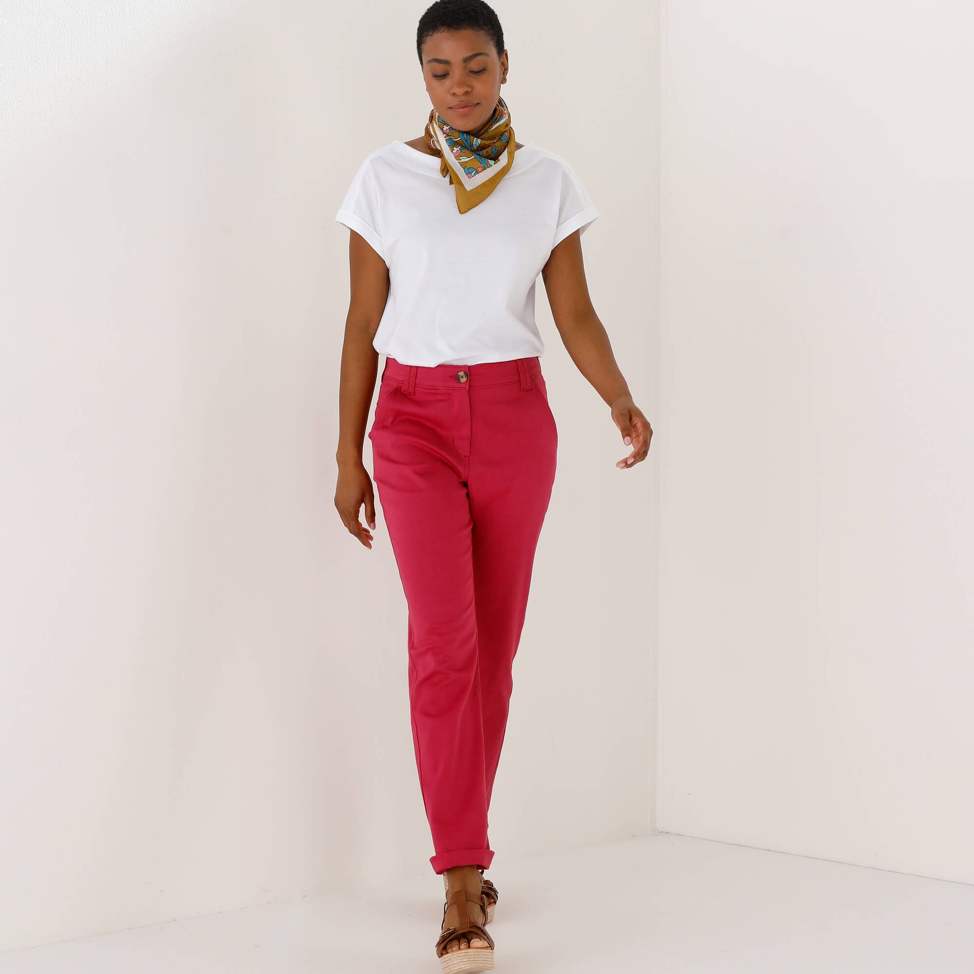 Pantalon chino stretch