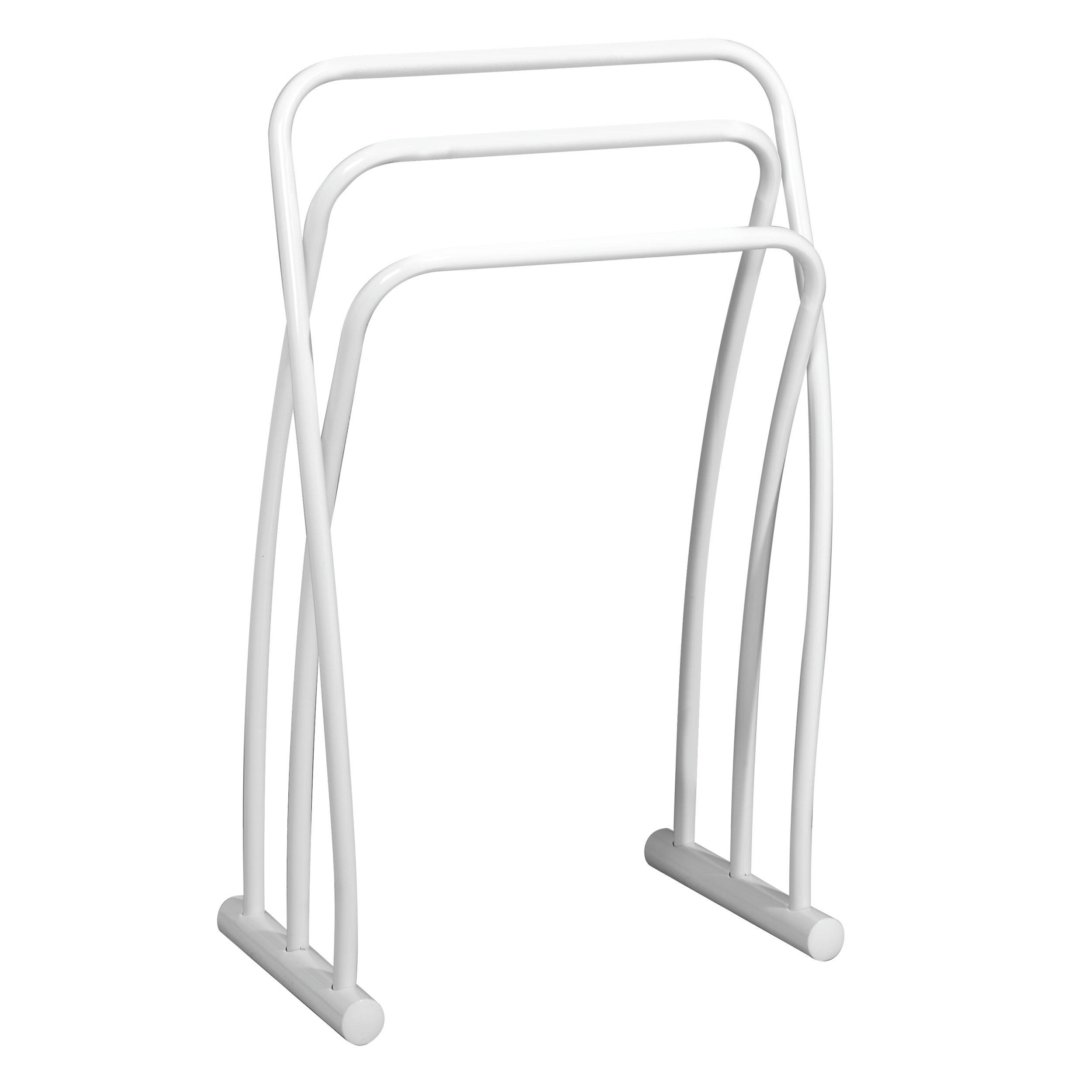 HAPPY - Porte-serviette blanc