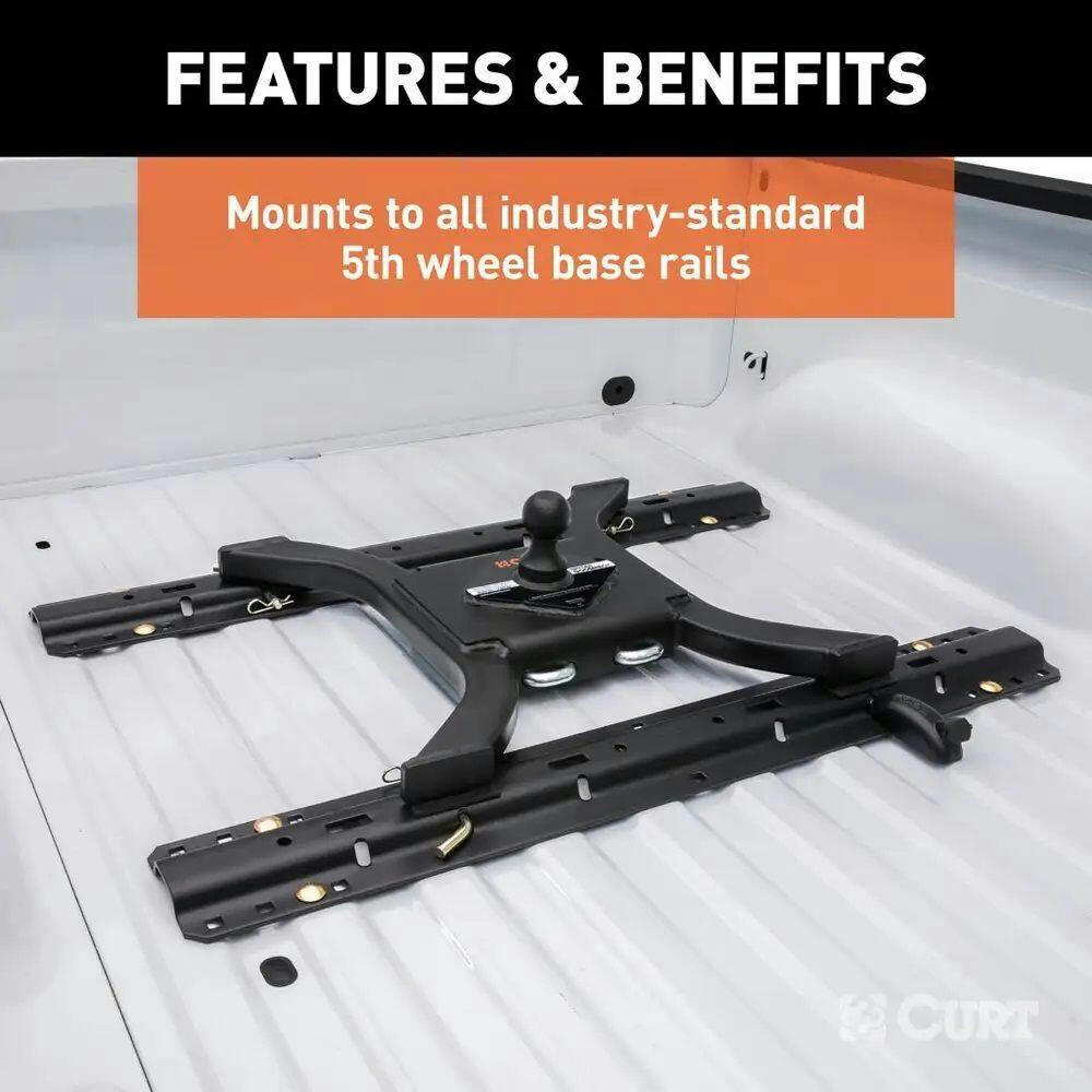 CURT Spyder 5th Wheel Rail Gooseneck Hitch