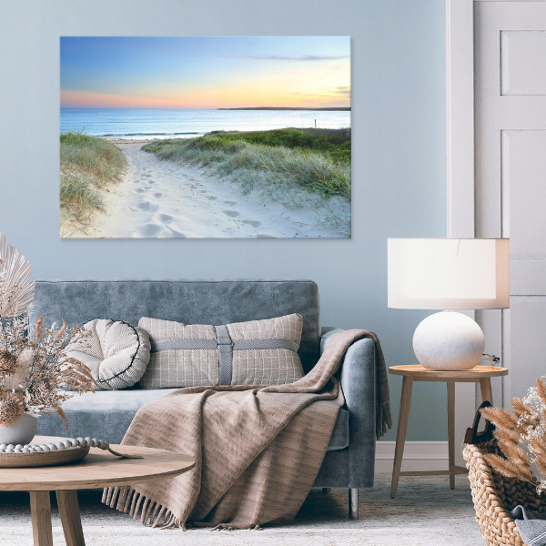 Obraz Na Płótnie Plaża Morze Natura Widok Do Sypialni 60X40