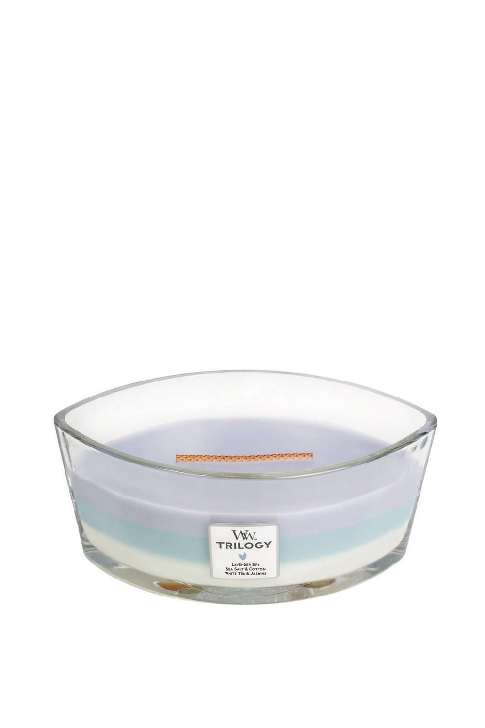 Woodwick Trilogy Calming Retreat Ellipse Candle