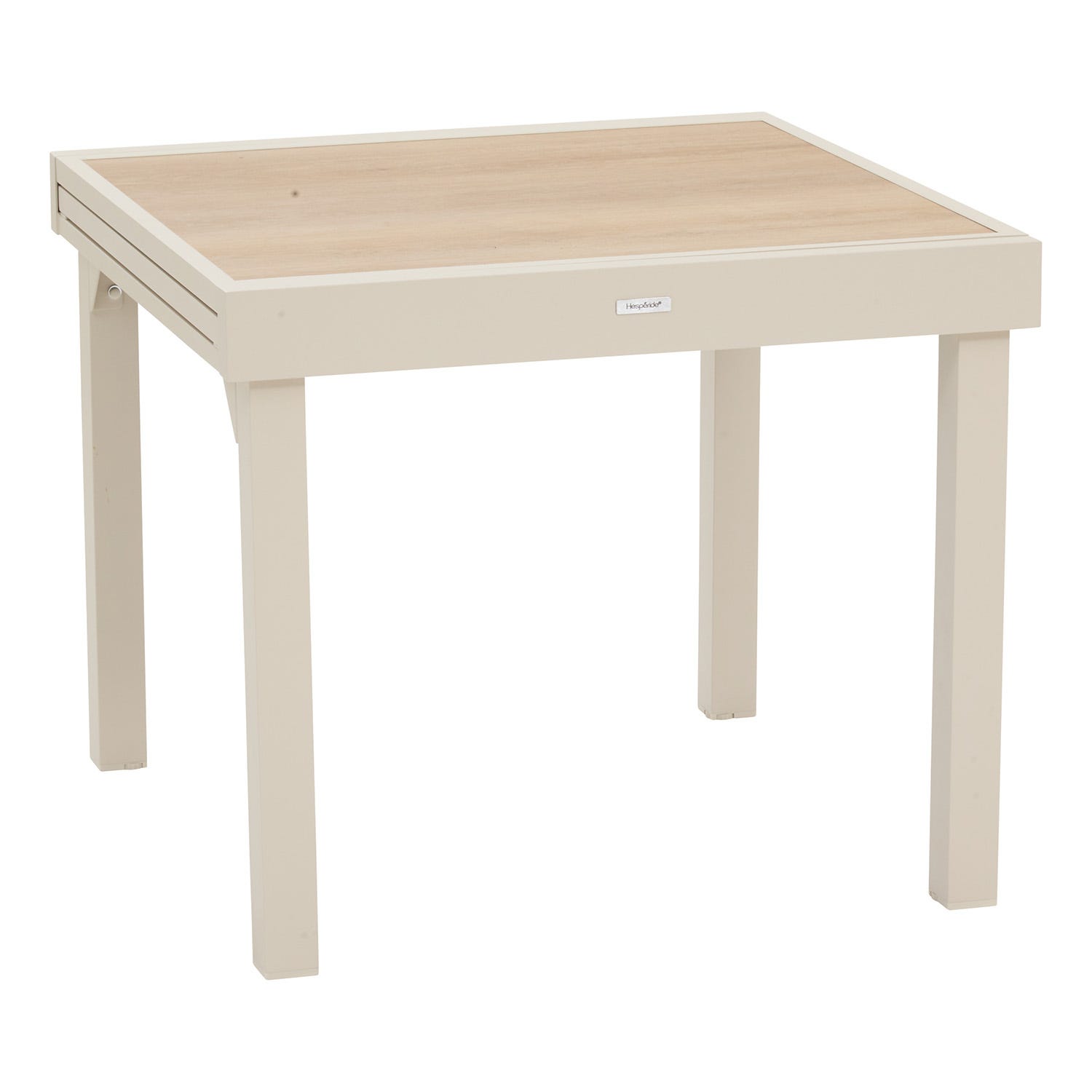 Tavolo da giardino allungabile 90 180x90x75,5 cm - Piazza argilla