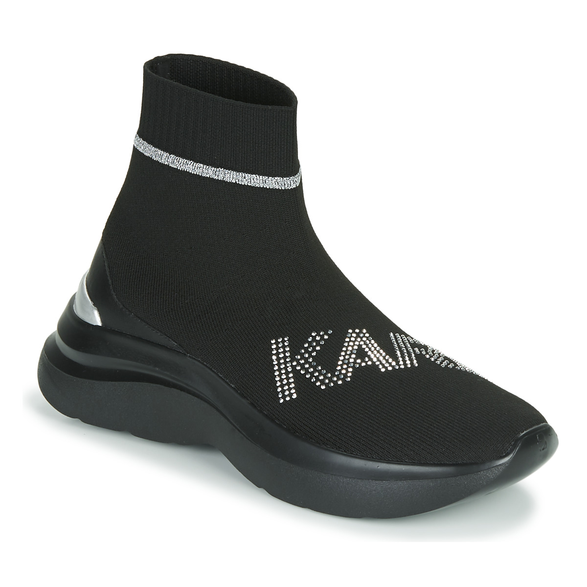 Karl Lagerfeld - SKYLINE KARL RHINESTONE PULL ON BT - Black