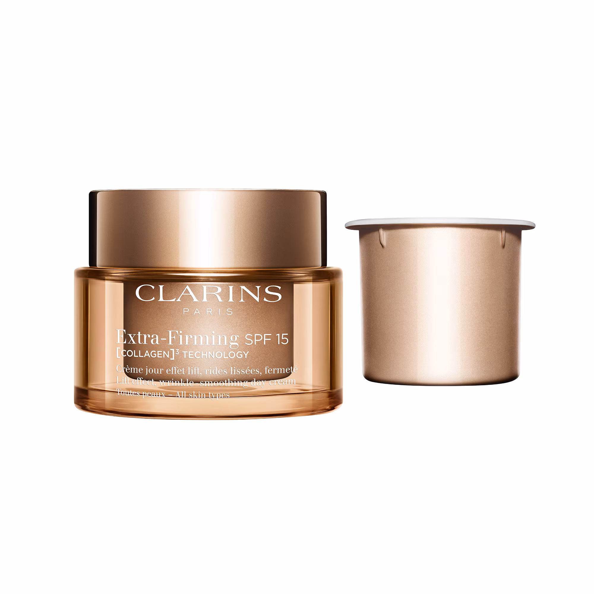 EXTRA-FIRMINGExtra-firming crème jour spf 15 crème anti-âge collagène fermeté - recharge