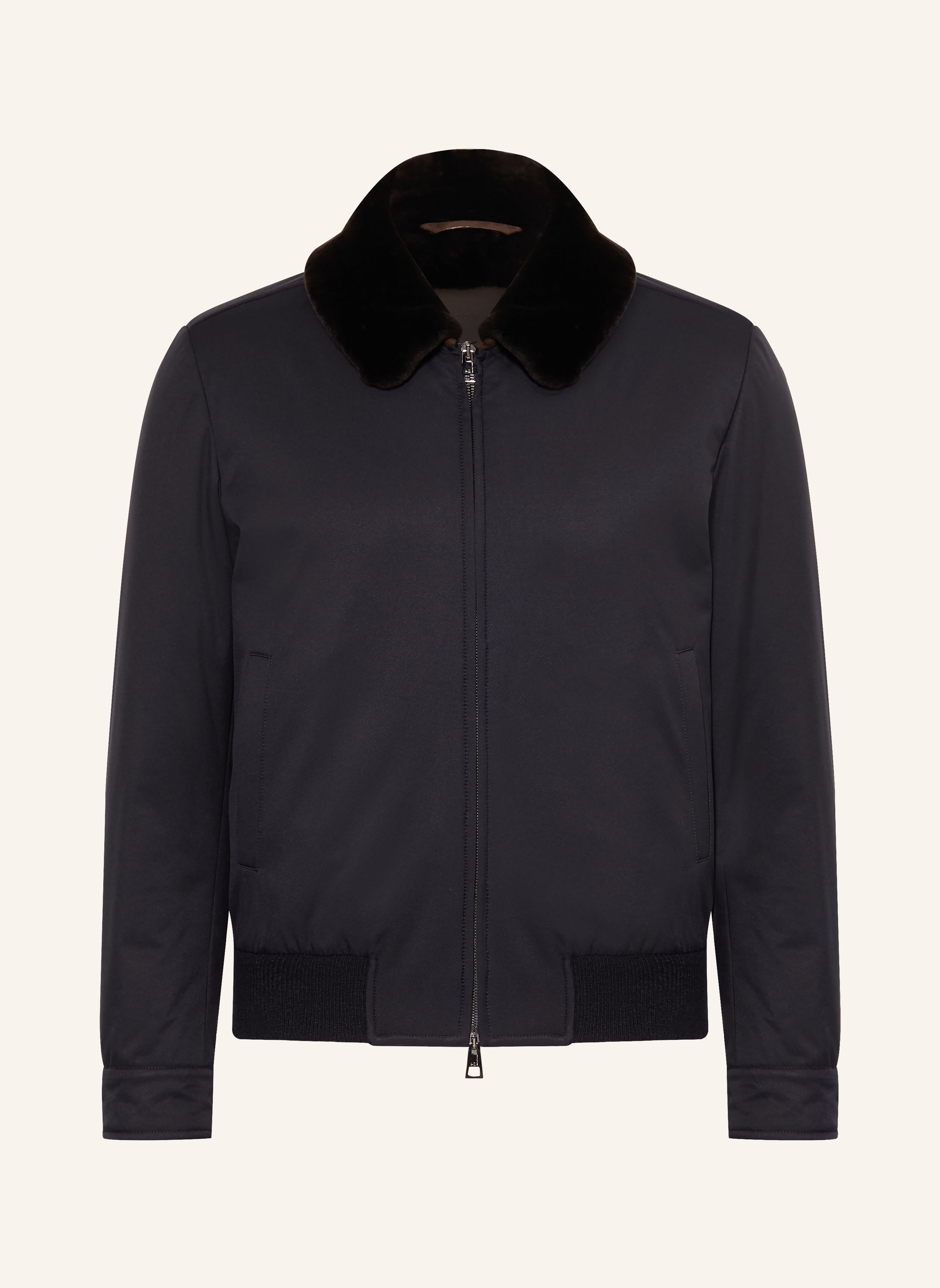manzoni 24 Jacke mit Kunstfell