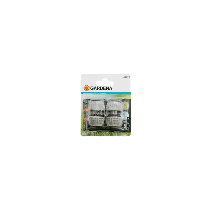 Kit de réparation pour tuyaux 2 pièces Ø 13 - 15 mm GARDENA