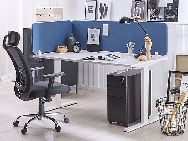 Cloison amovible de bureau WALLY Bleu