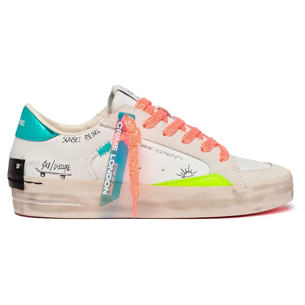 Crime London SK8 Deluxe 29106PP8 trainers