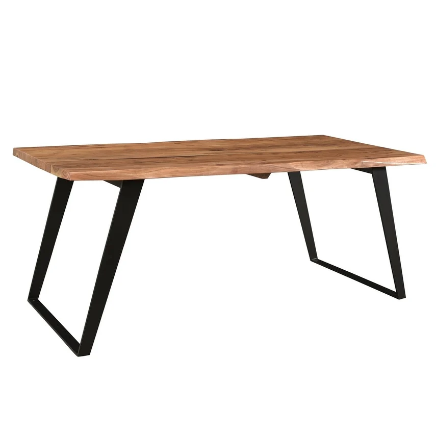 Timbergirl Solid Wood Live Edge Dining Table