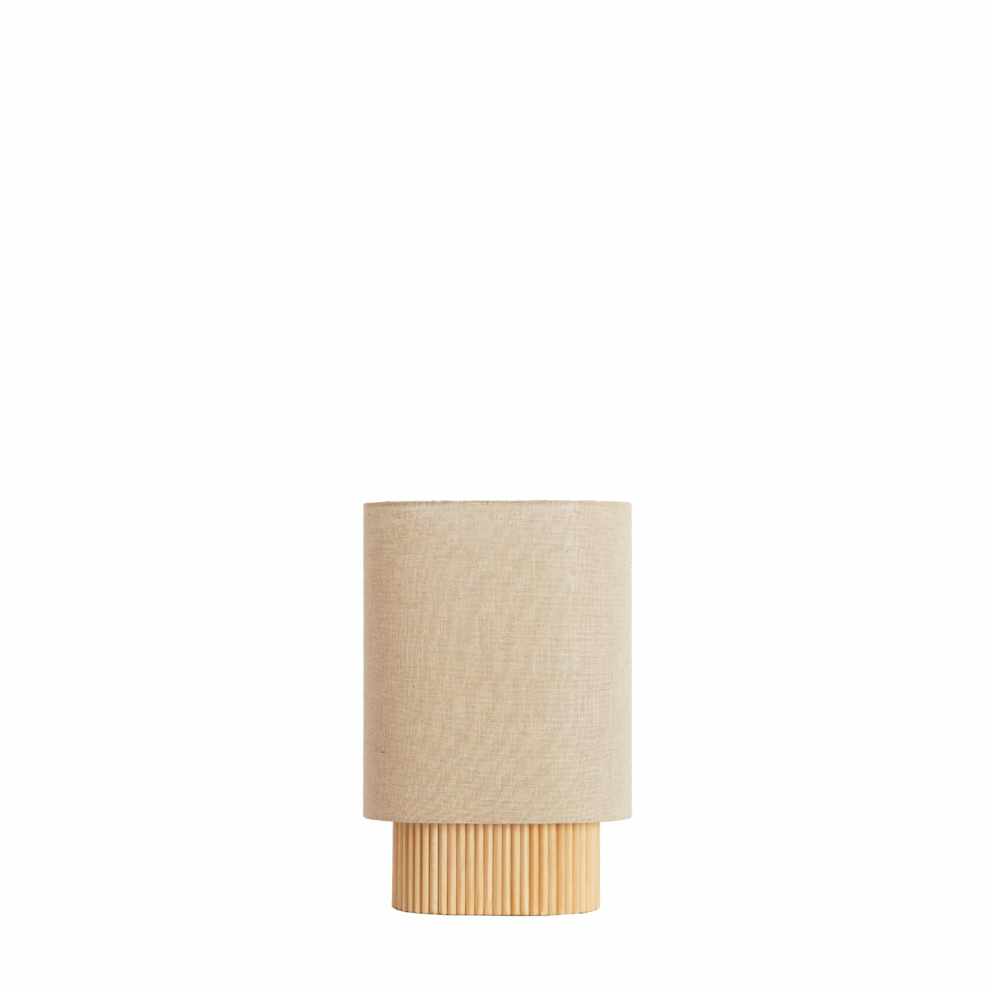 Light & Living tafellamp Laslo - bruin - 30x20x45cm