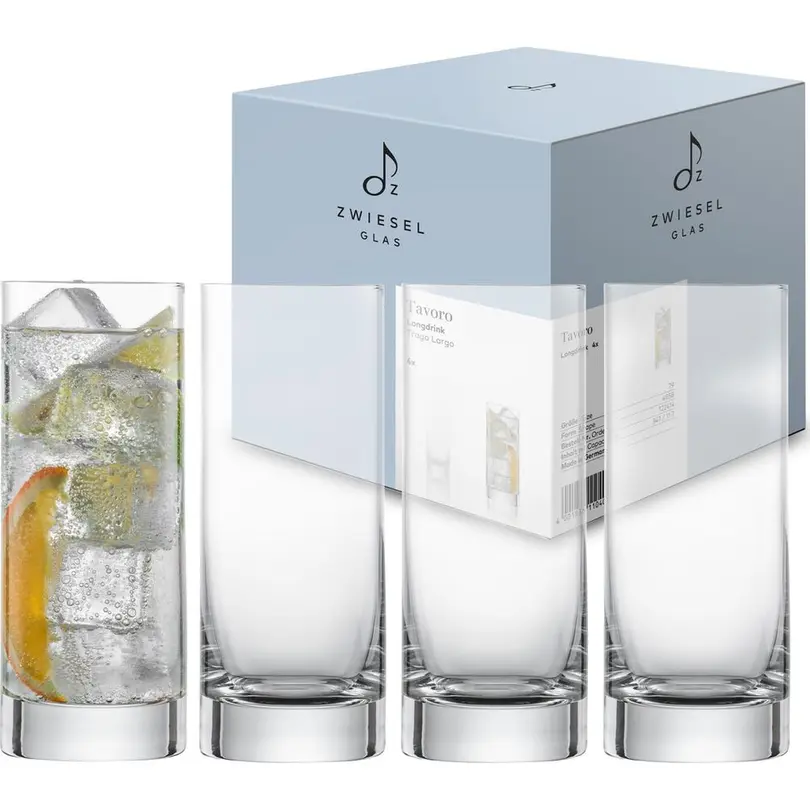 Longdrinkglas 4er-Set PARIS