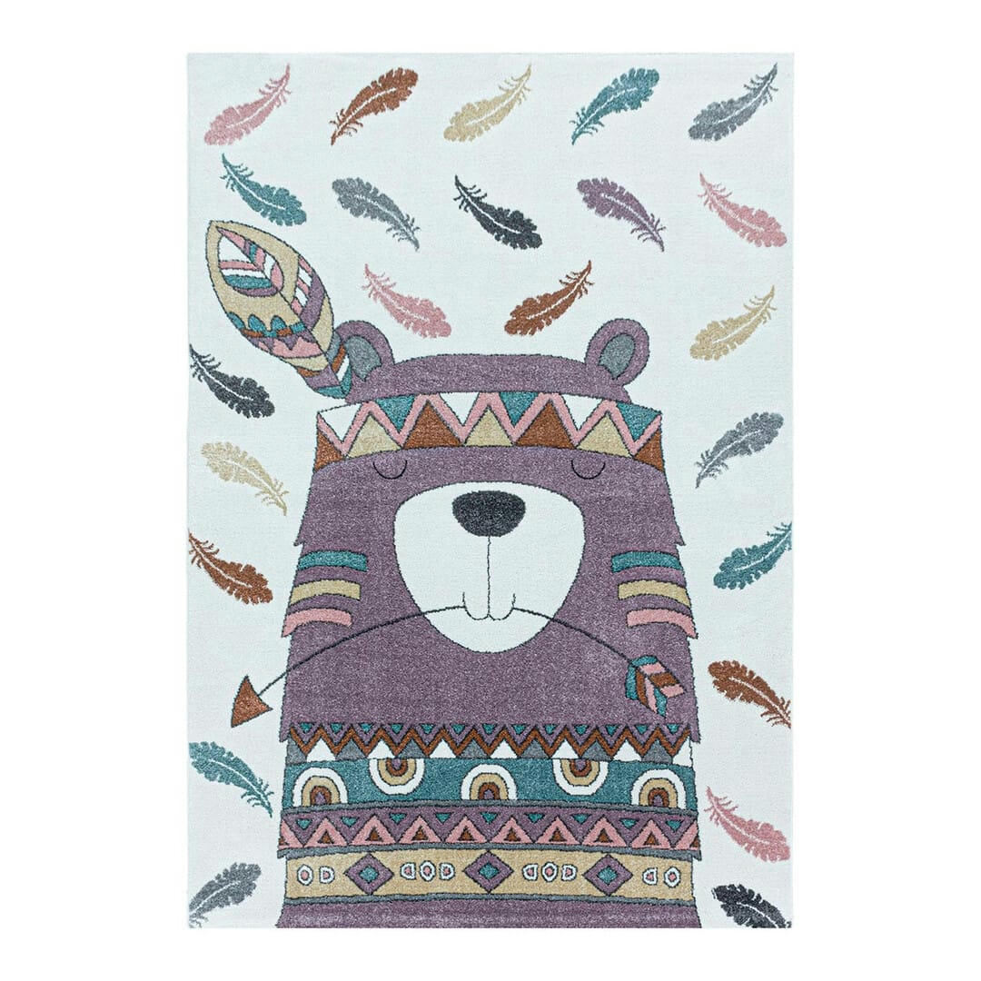 HUG - Tapis  enfant en polypropylène violet Ø 160