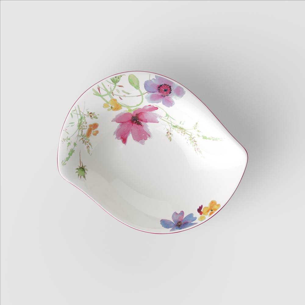 Mariefleur Serving Bowl - Multi-colored, 5.1 oz, Premium Porcelain