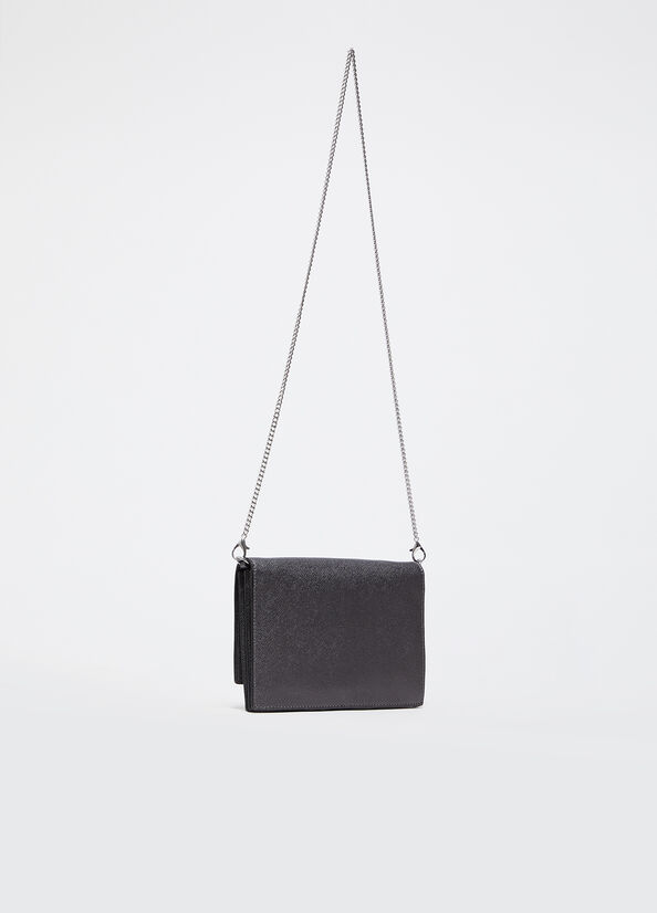 Borsa a tracolla mini con catena