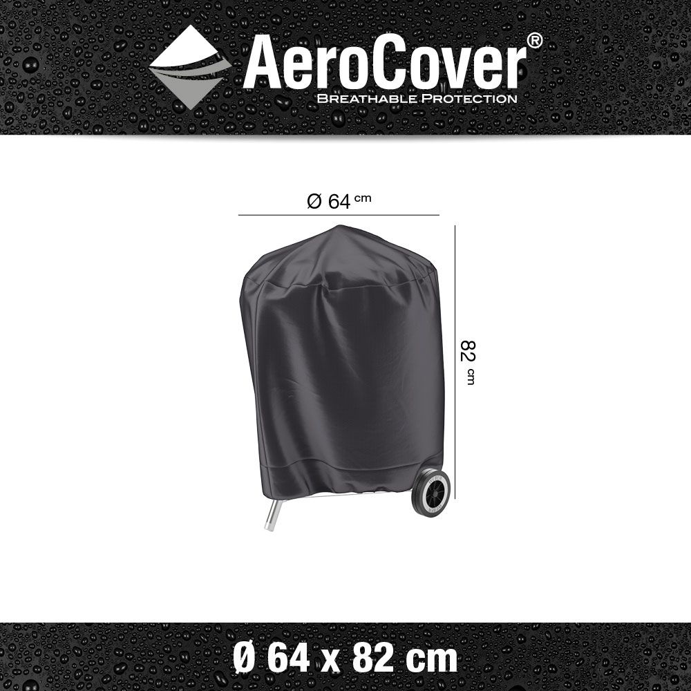 Ruma AeroCover Kettle BBQ Cover Grill Waterproof Cover W64xD64xH82cm