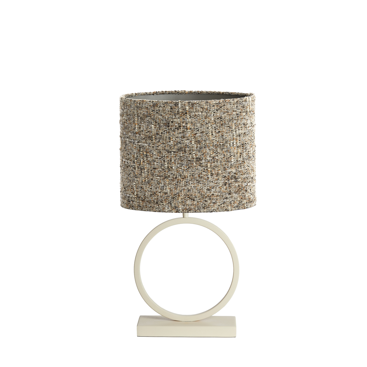 Tafellamp Liva/Osire - Crème/Bruin - 30x15x68cm