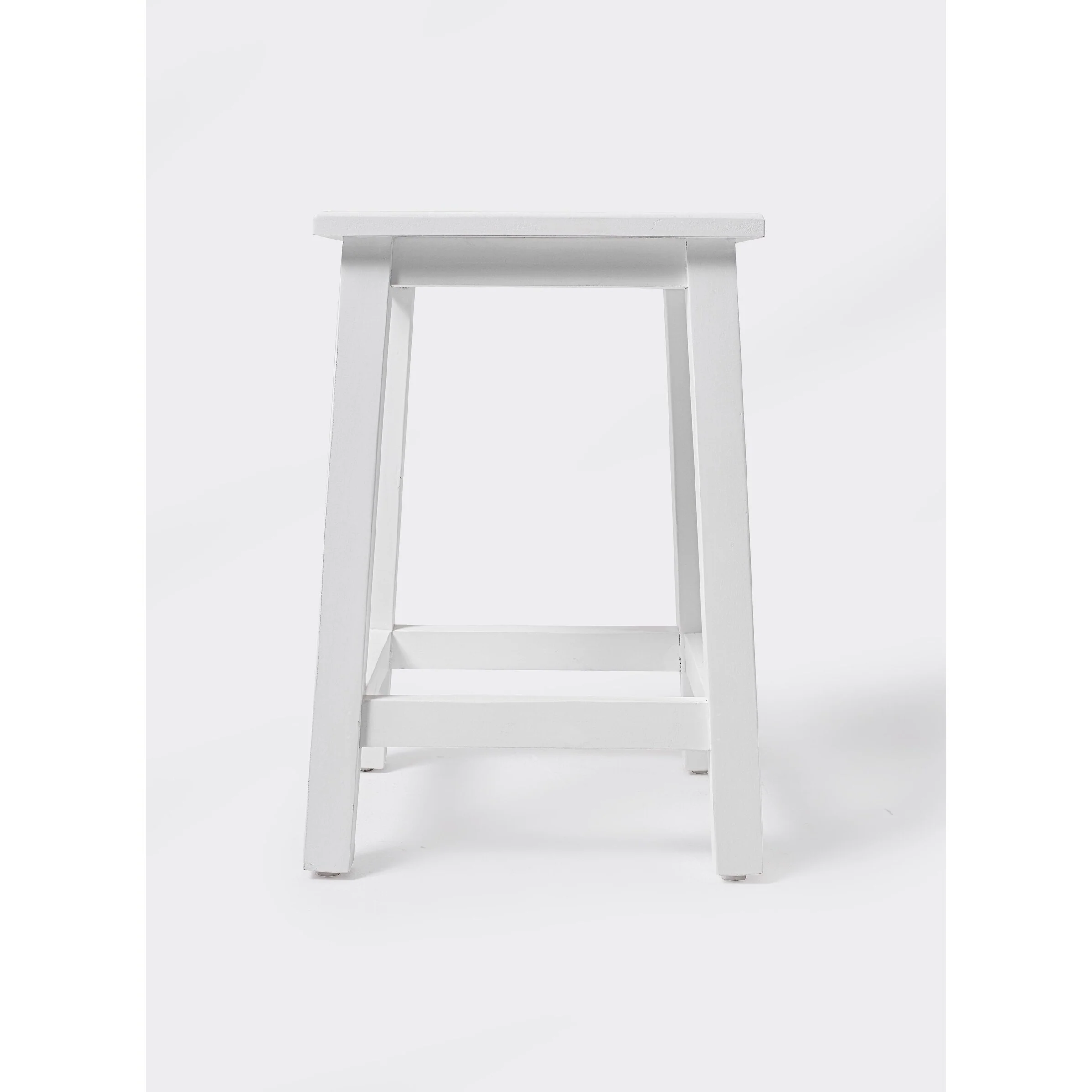 Classic White Stool