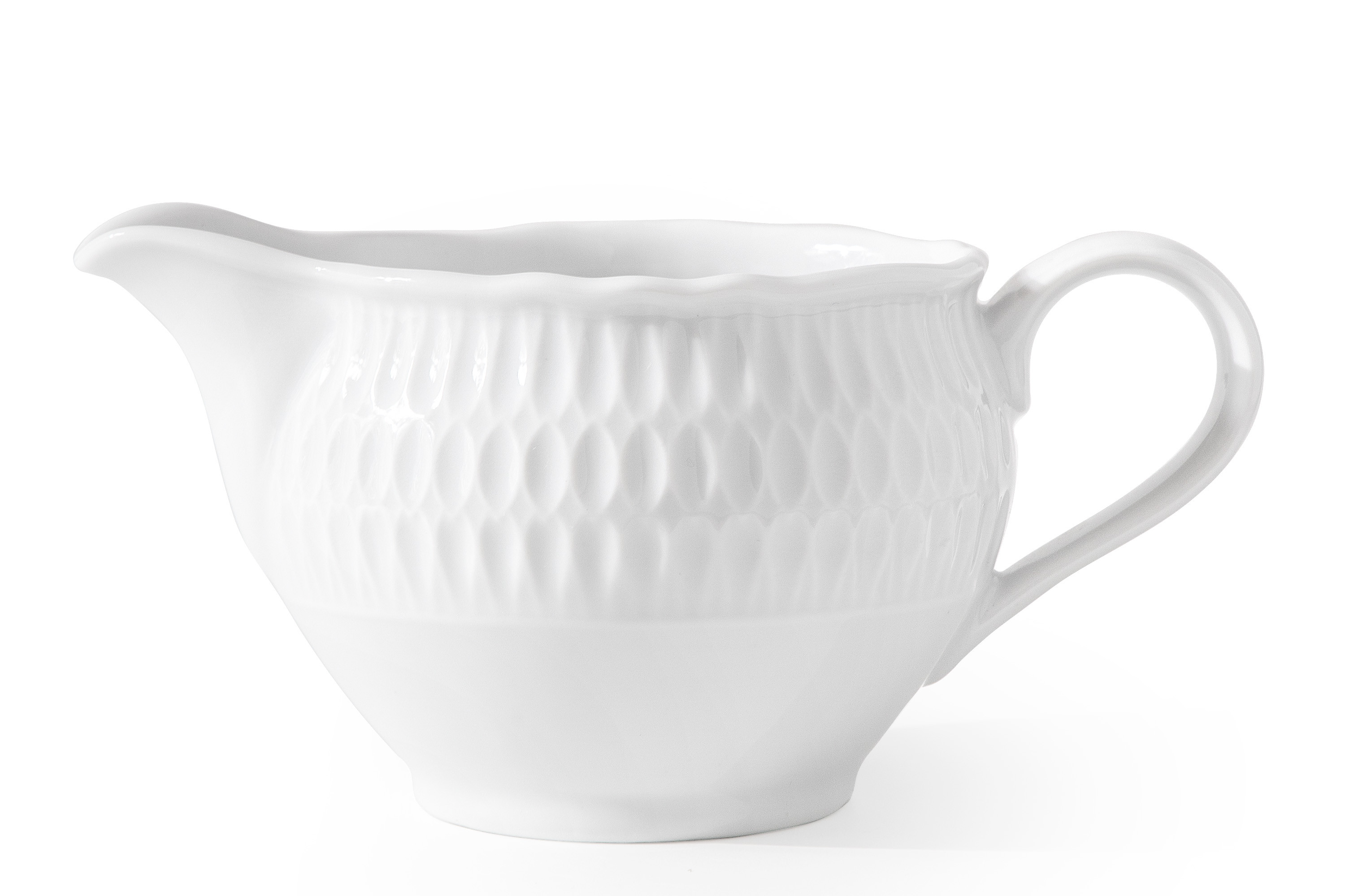 KONSIMO SOFIA BIAŁA Sosjerka 300 ml, Polska Porcelana