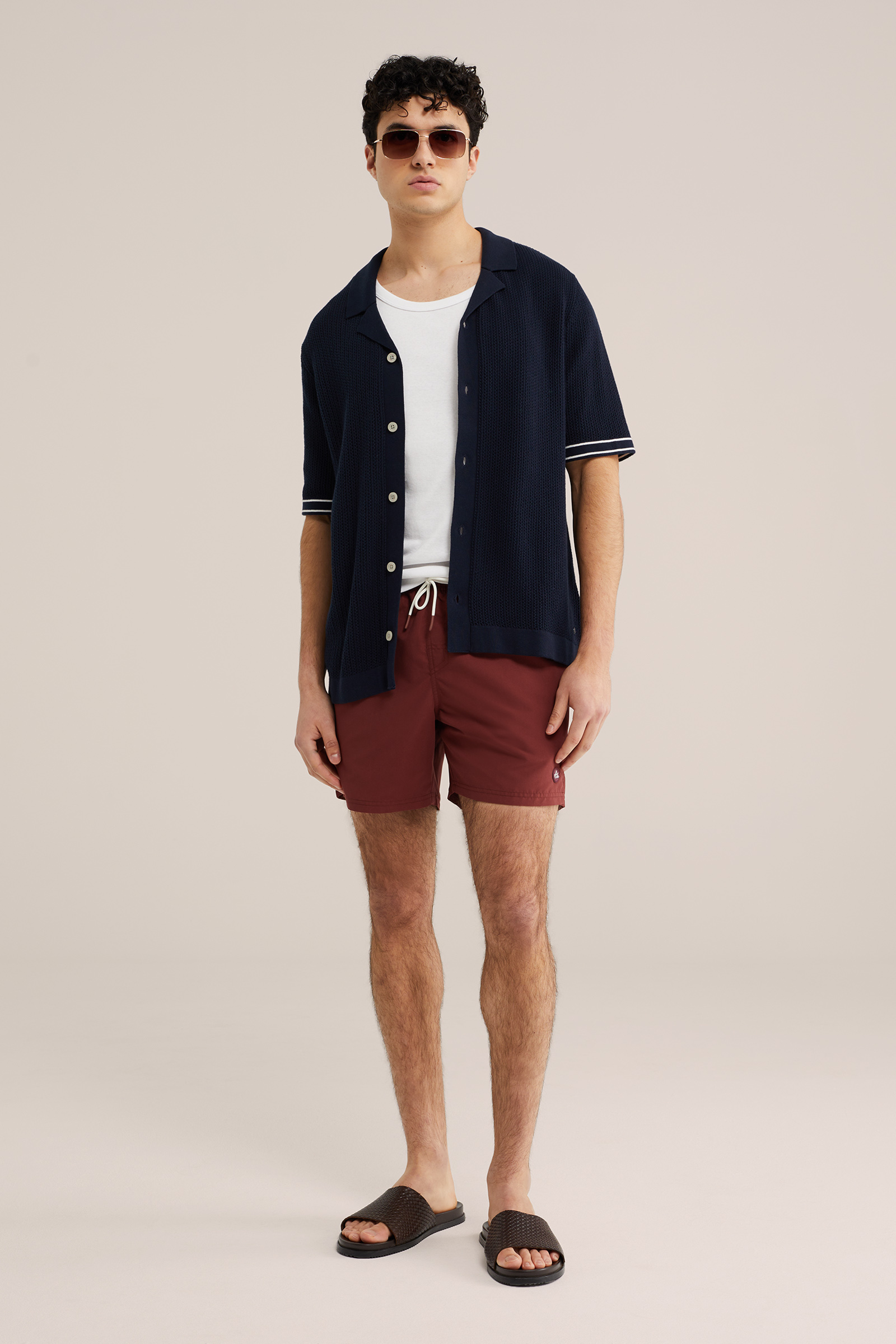 Heren regular fit zwembroek