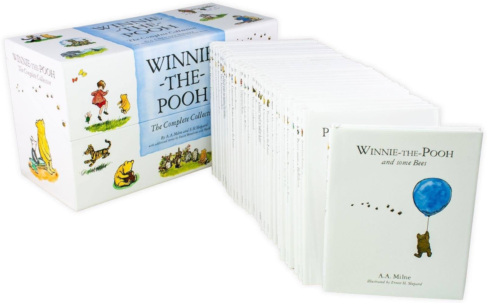 Winnie the Pooh Complete Collection 30 Books Box Set by A. A. Milne - Ages 3+ - Hardback