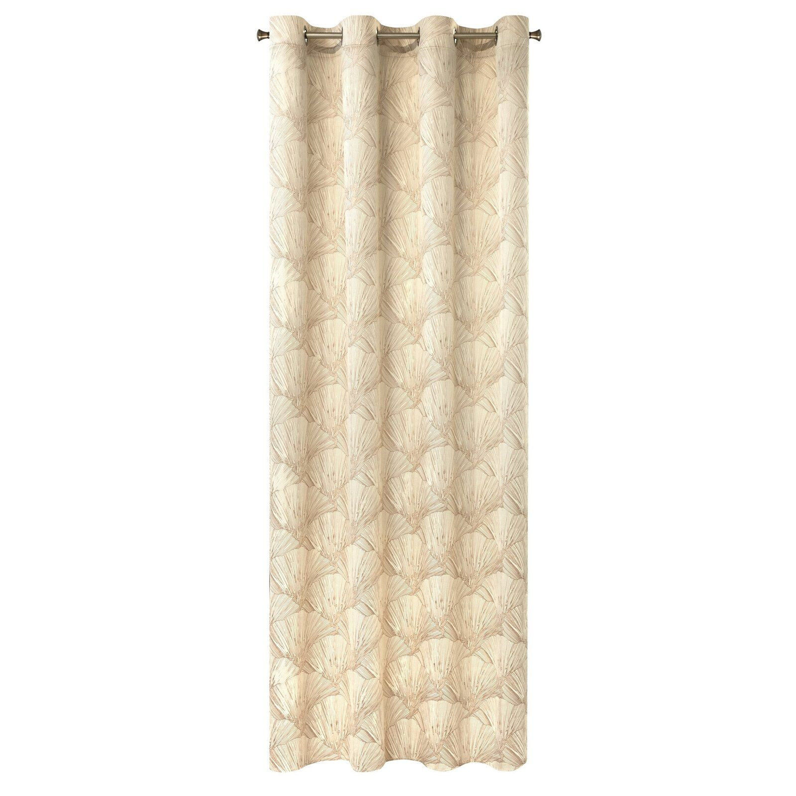 Zasłona Welwetowa Na Przelotkach Pierre Cardin GOJA 140x250 Kremowa