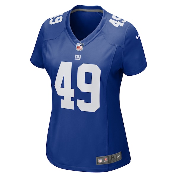 Matthew Adams New York Giants Nike Women's  Game Jersey -  Royal