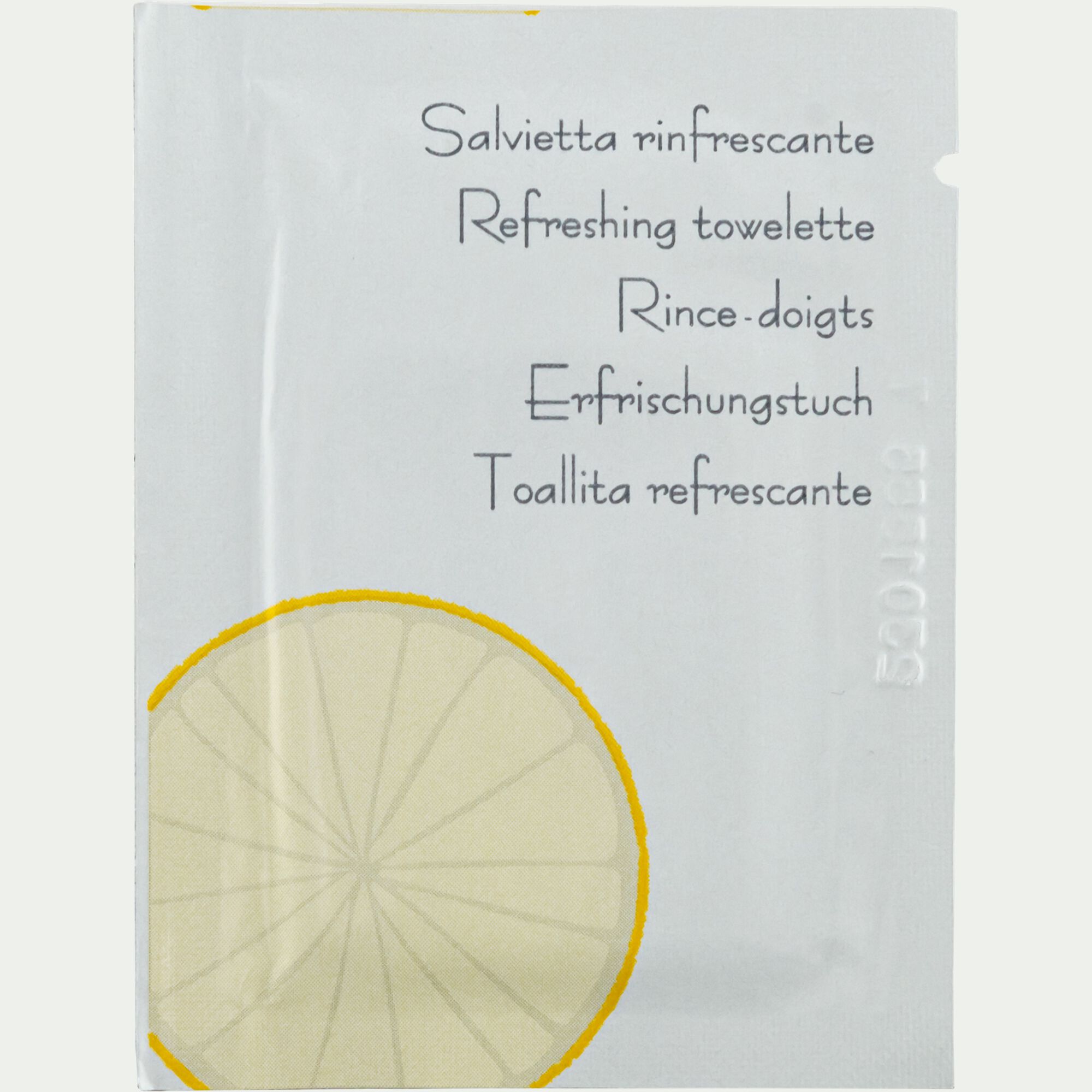 NET - Lot de 24 rince-doigts senteur citron