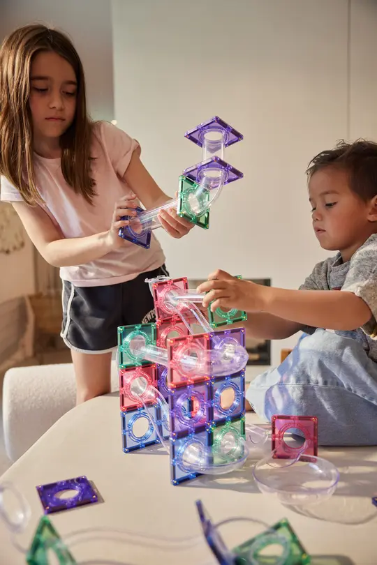 Bausatz 70-teilig Magnetic Tiles