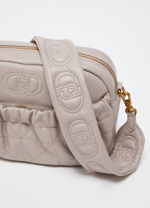 Borsa a tracolla grande matelass&eacute;