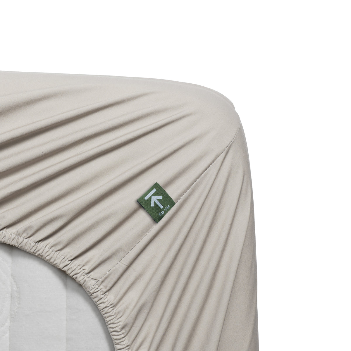 Beddinghouse - Percale Katoen - Topper Hoeslaken - 180x210 cm - Naturel