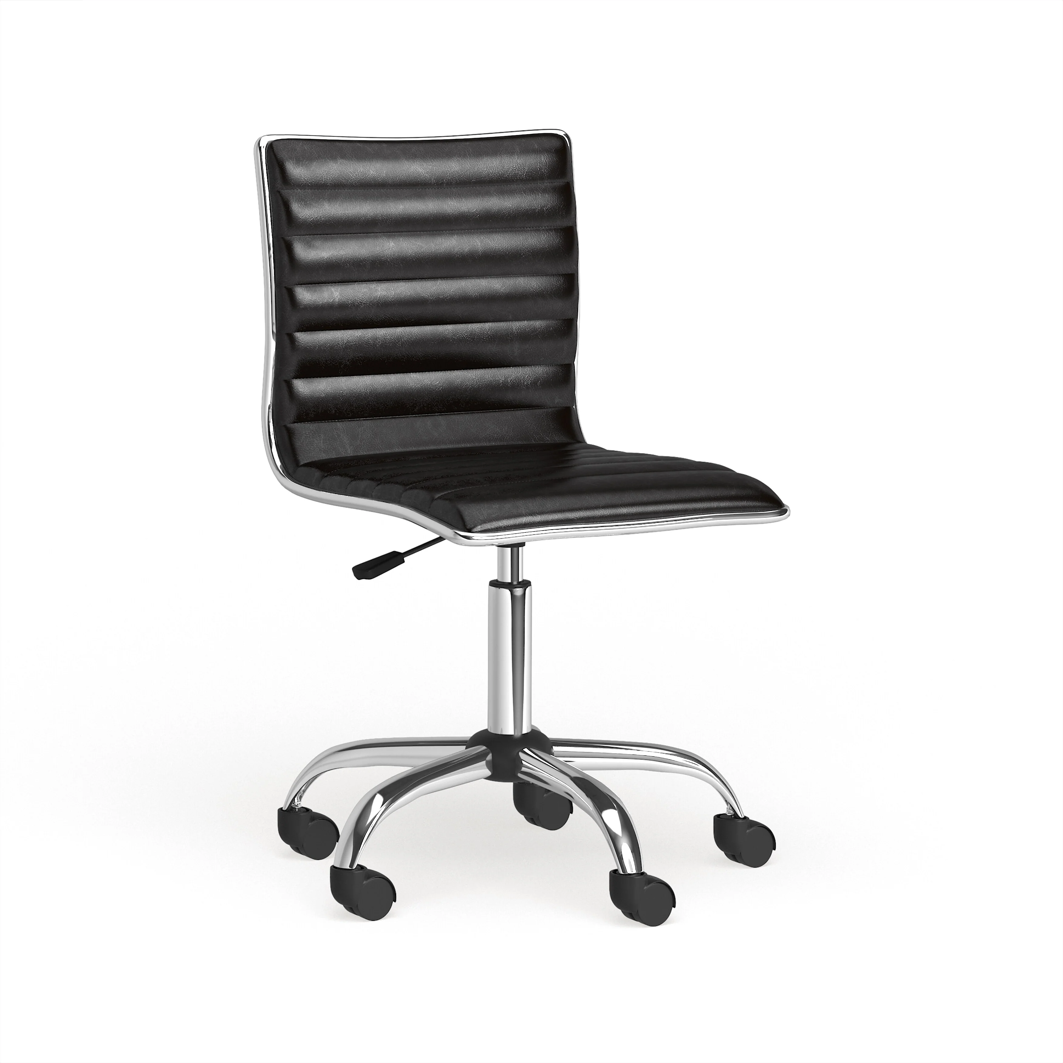 Carson Carrington Lund Modern Chrome Office Chair