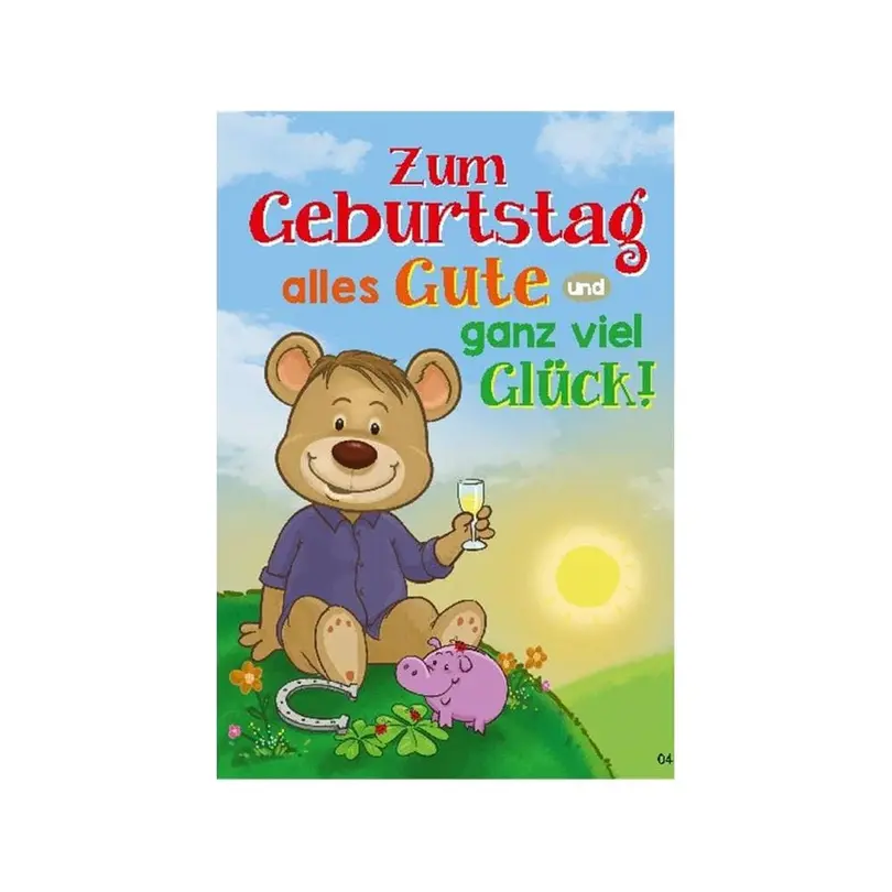 Karte Zum Geburtstag alles Gute