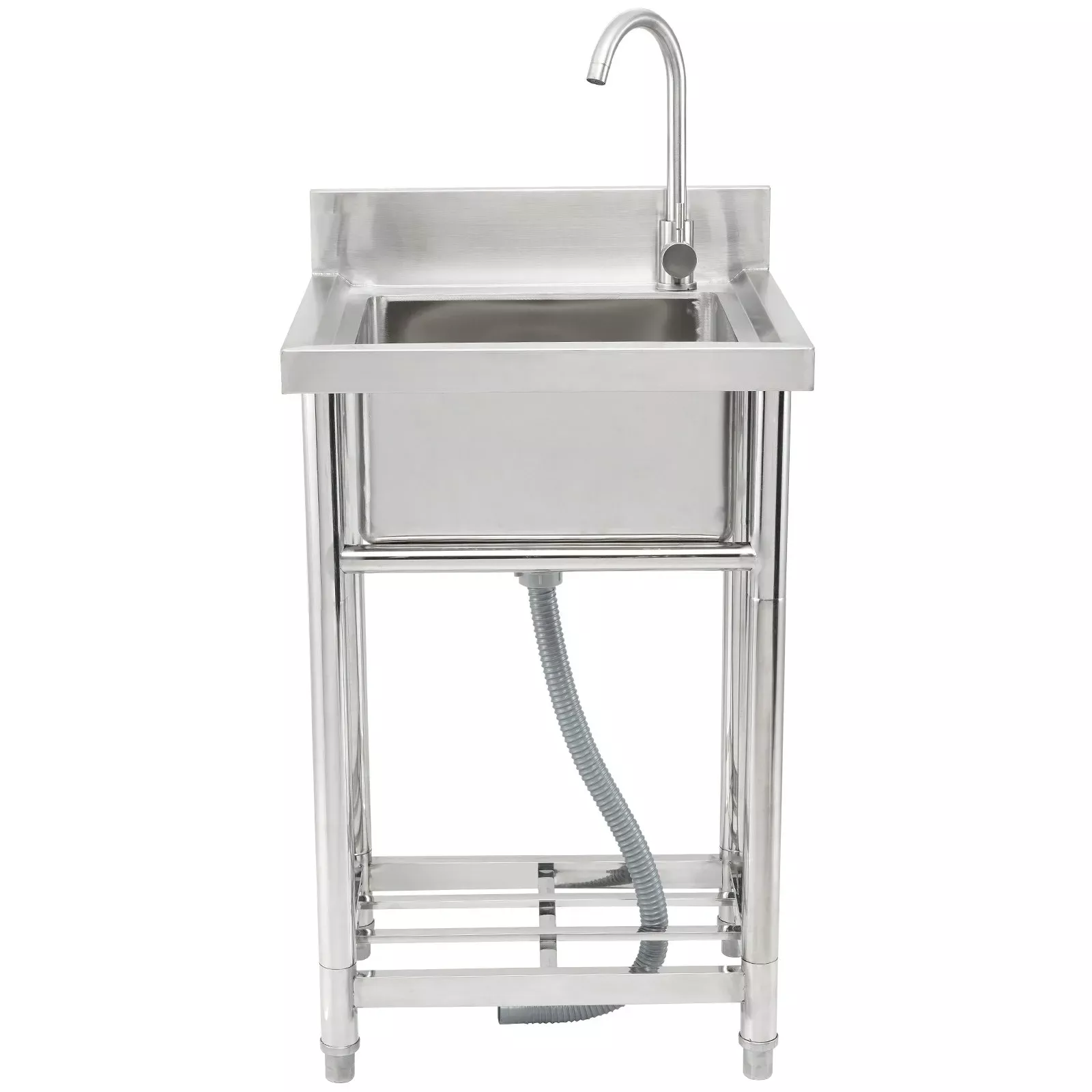 Zlew gastronomiczny basen zlewozmywak gospodarczy 50x55 cm