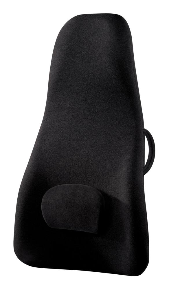 ObusForme Portable High-Back Backrest Support Cushion with Lumbar Pad For Office Chair/Home/Car