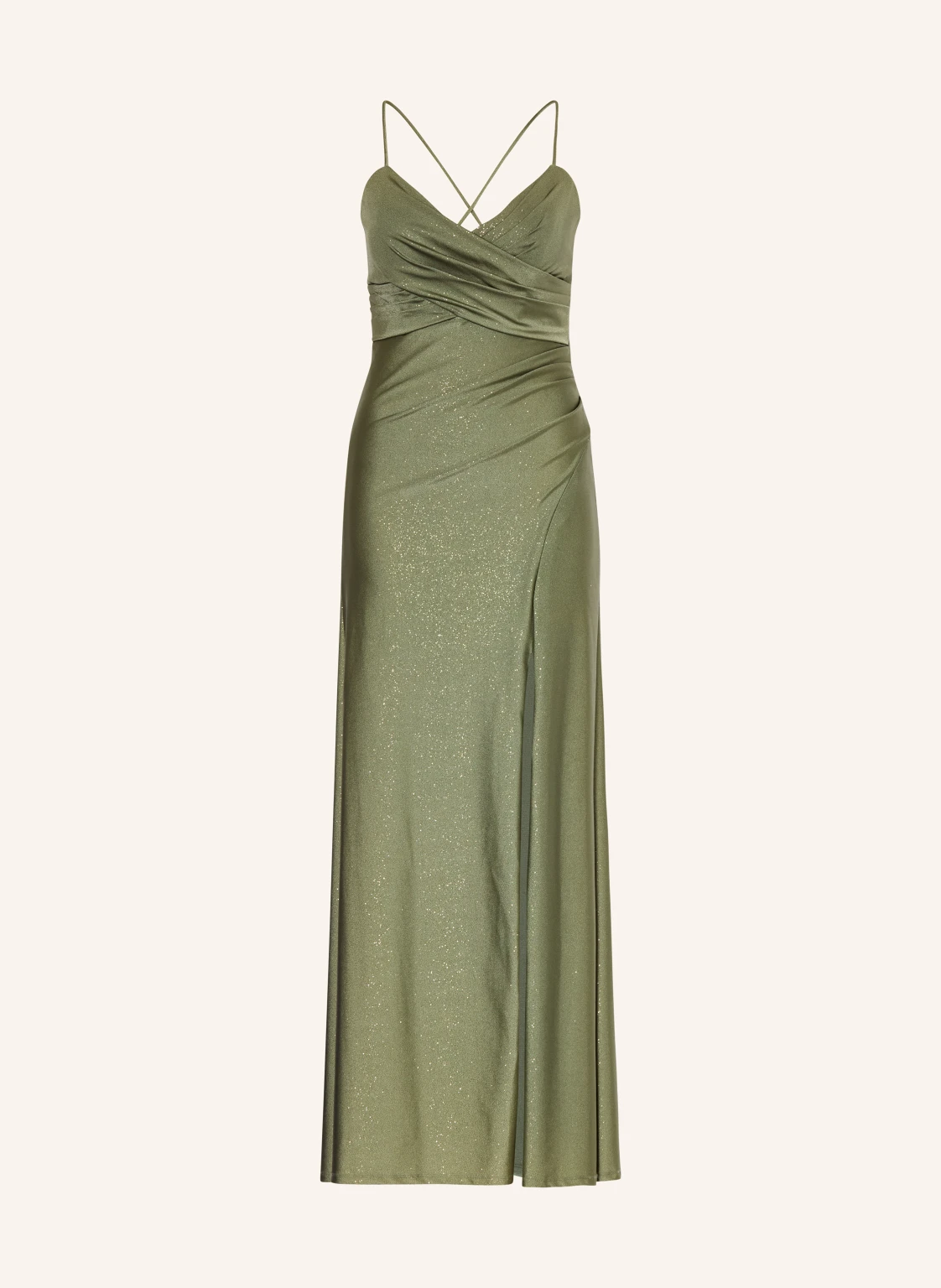 VM Vera Mont Abendkleid mit Glitzergarn