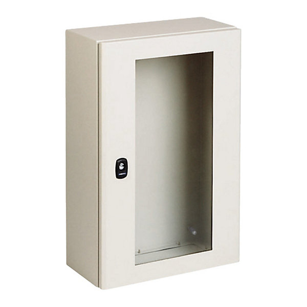 Nsys3dm10815t Coffret Métallique étanche Ip66 - 1000x800x150 - Porte Vitrée - Spacial S3d - Schneider Electric