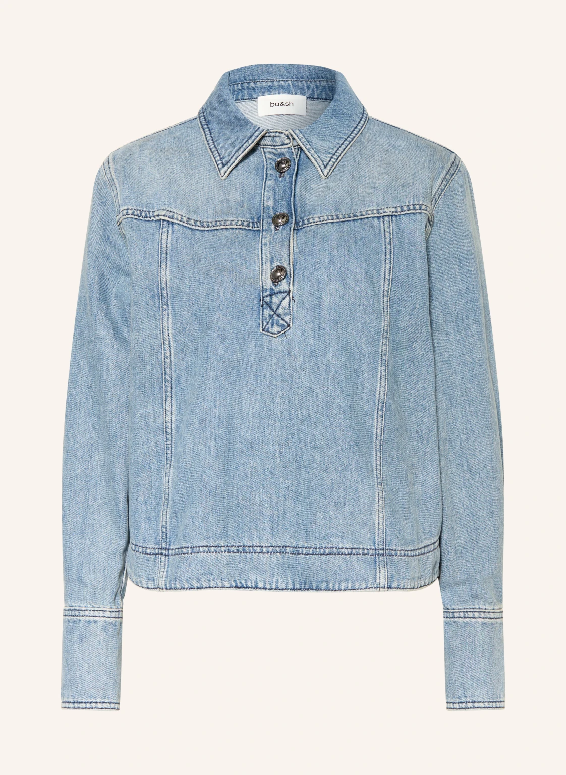 ba&sh Jeans-Poloshirt