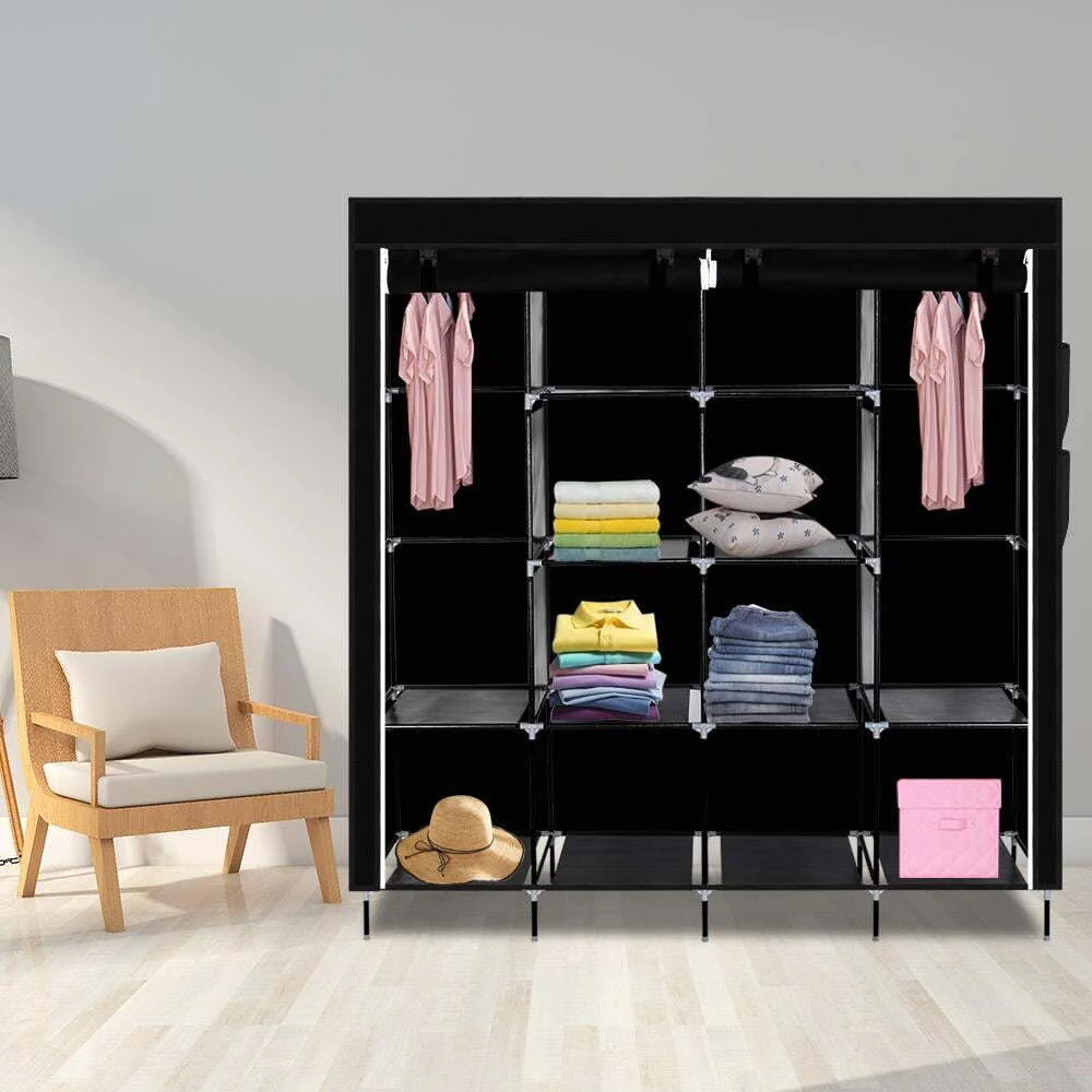2 Hangers Durable Organizer Closet Wardrobe